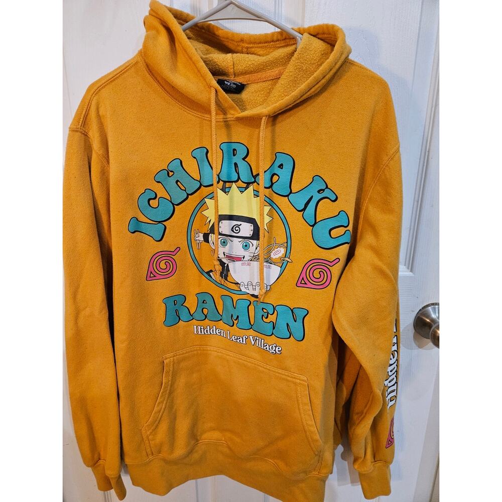 Naruto Ichiraku Ramen Hooded Sweat Shirt  Size Large